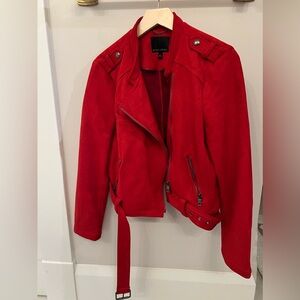 Banana Republic Faux Suede Crop Jacket